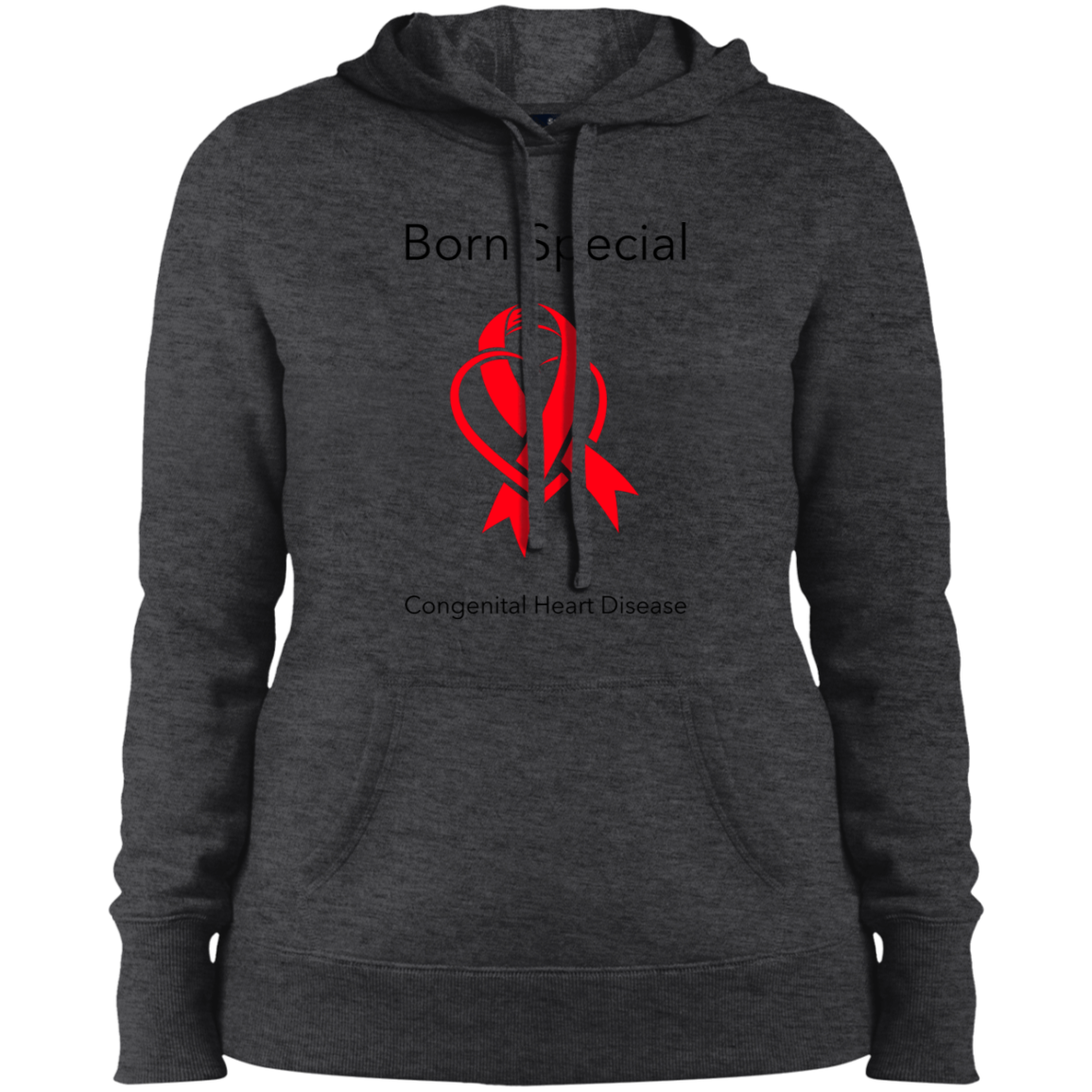 LST254 Ladies' Pullover Hooded Sweatshirt